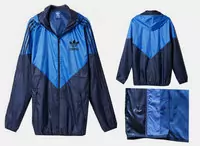 giacca adidas vintage superstar track cool felpa con cappuccio blue zipper